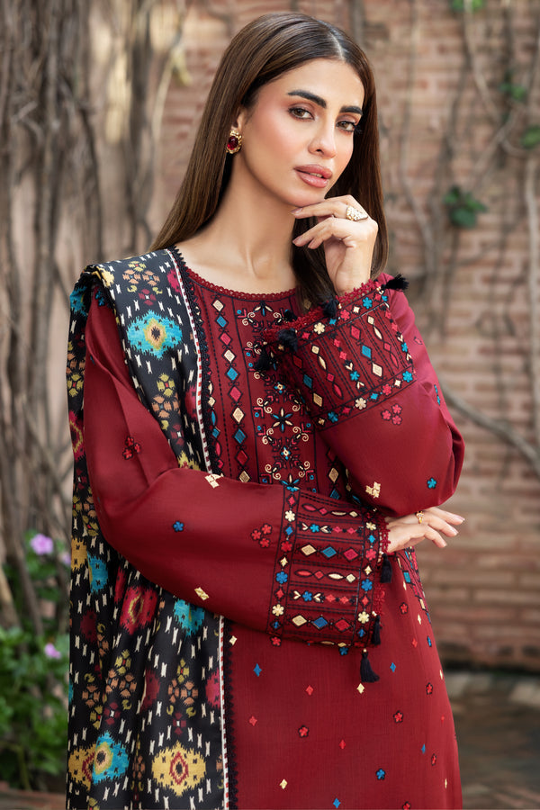 Farasha | Eminence Khaddar 25 | Melody by Farasha - Designer Dress - Type : Ladies Clothes - Available at Libayah - 100% Original 