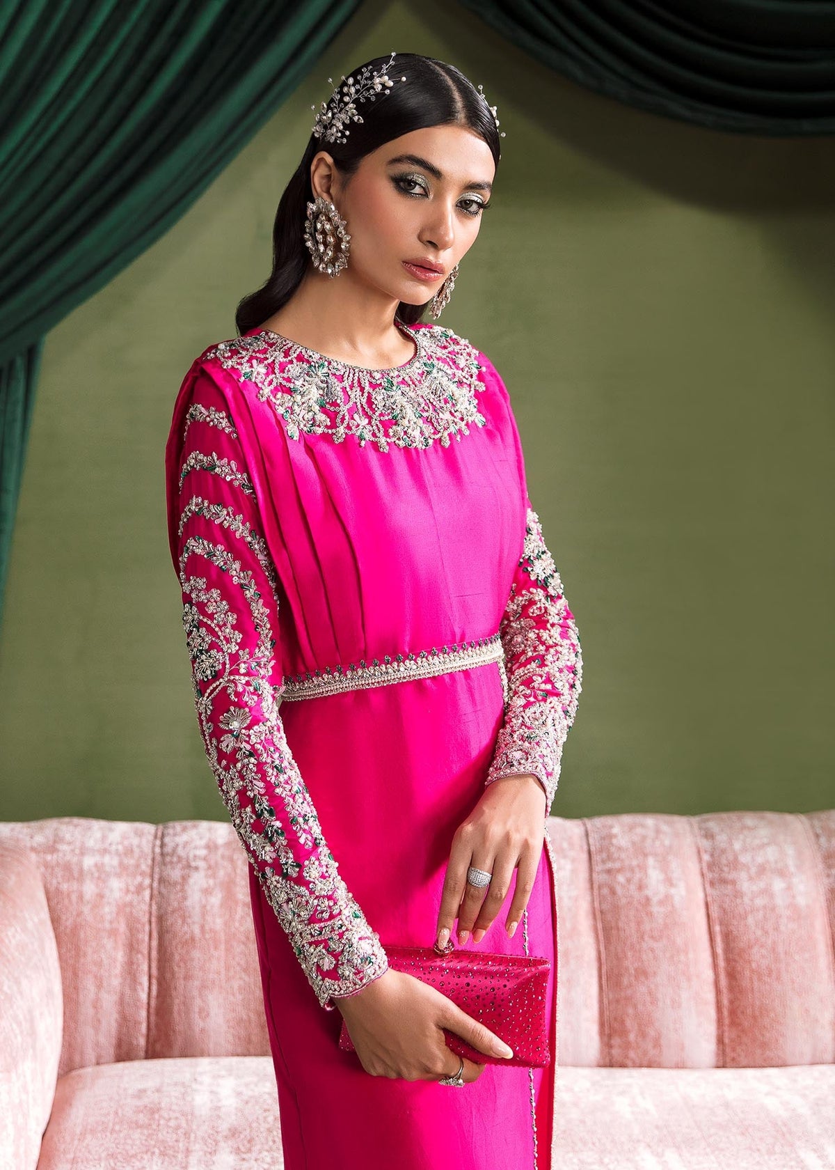 Kanwal Malik | Wedding Formals and Bridals | CHARLOTTE by Kanwal Malik - Designer Dress - Type: Ladies Clothes - Available at Libayah - 100% Original