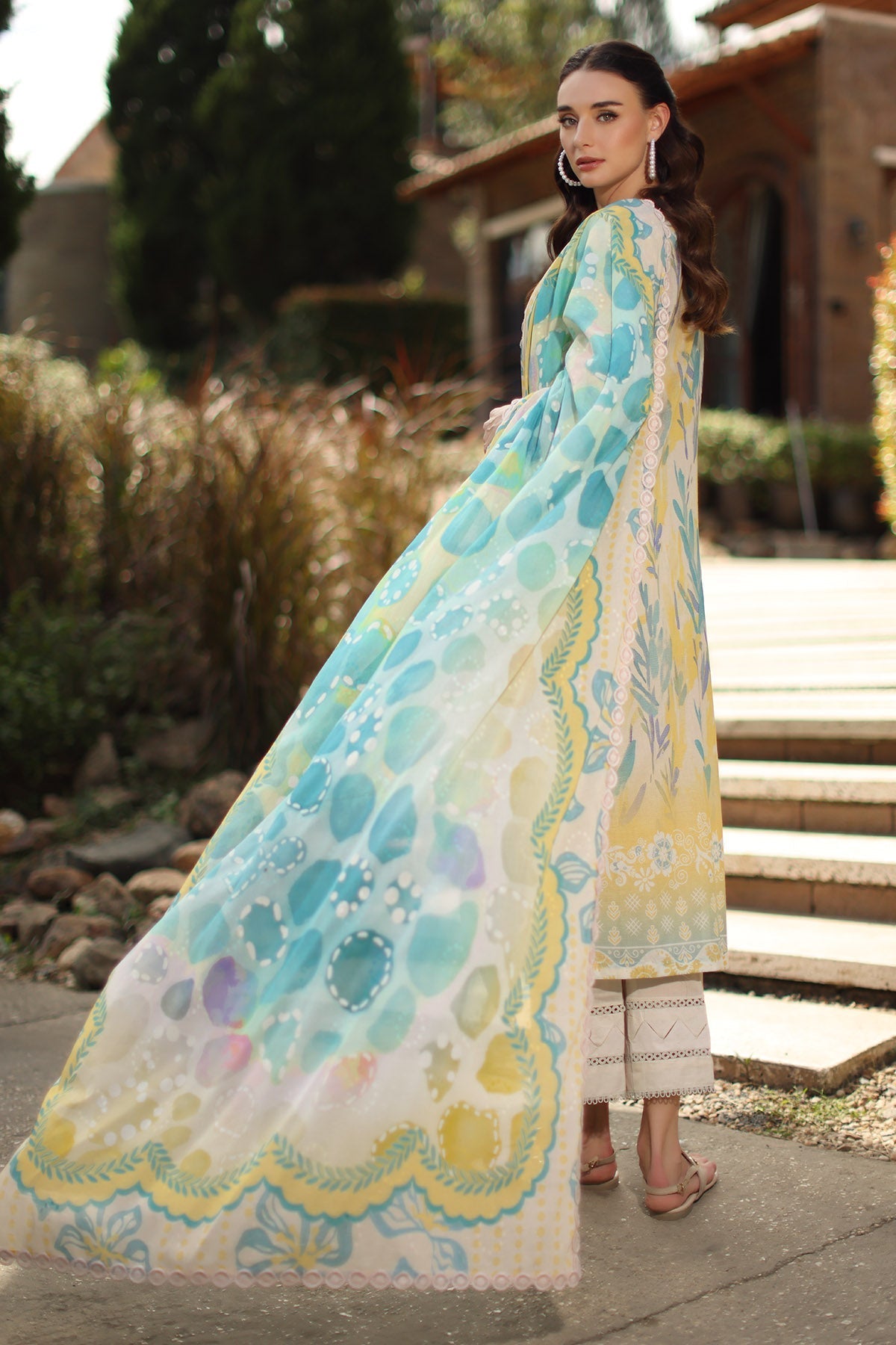Nureh | Signature Prints 26 | SP-206 by Nureh - Designer Dress  - Type : Ladies Clothes - Available at Libayah - 100% Original 