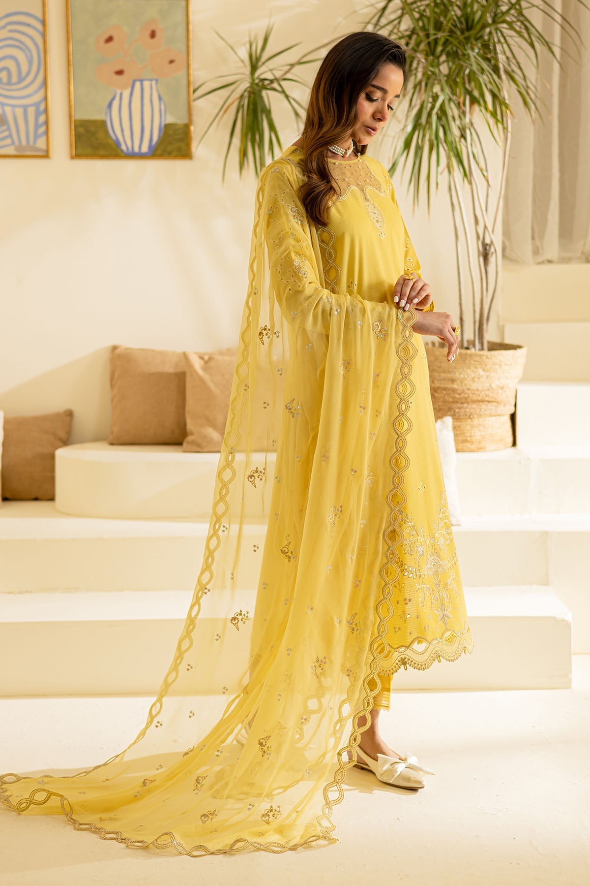 Nureh | Shades of Summer | NP-609 by Nureh - Designer Dress  - Type : Ladies Clothes - Available at Libayah - 100% Original 
