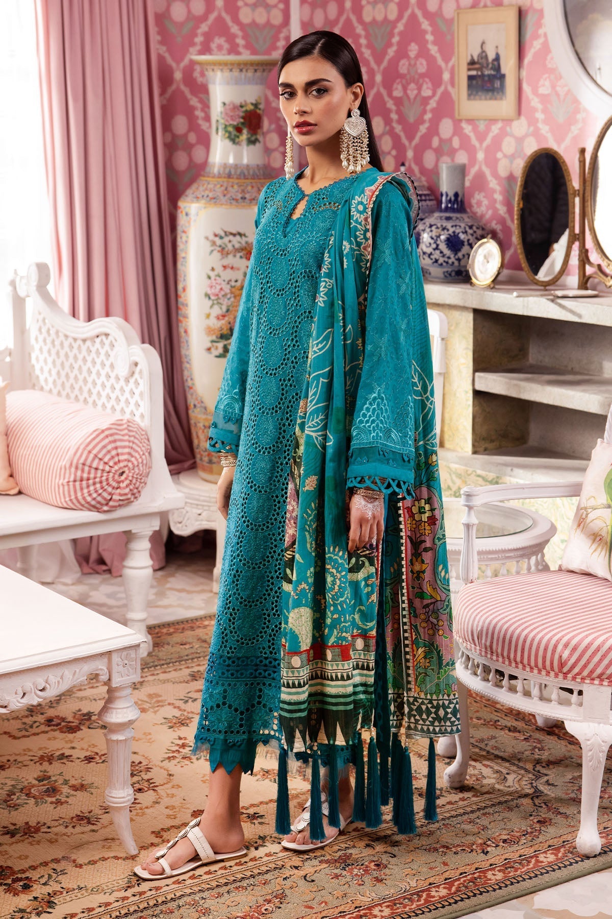 Nureh | Maya Lawn | NS-108 by Nureh - Designer Dress - Type: Luxury - Available at Libayah - 100% Original