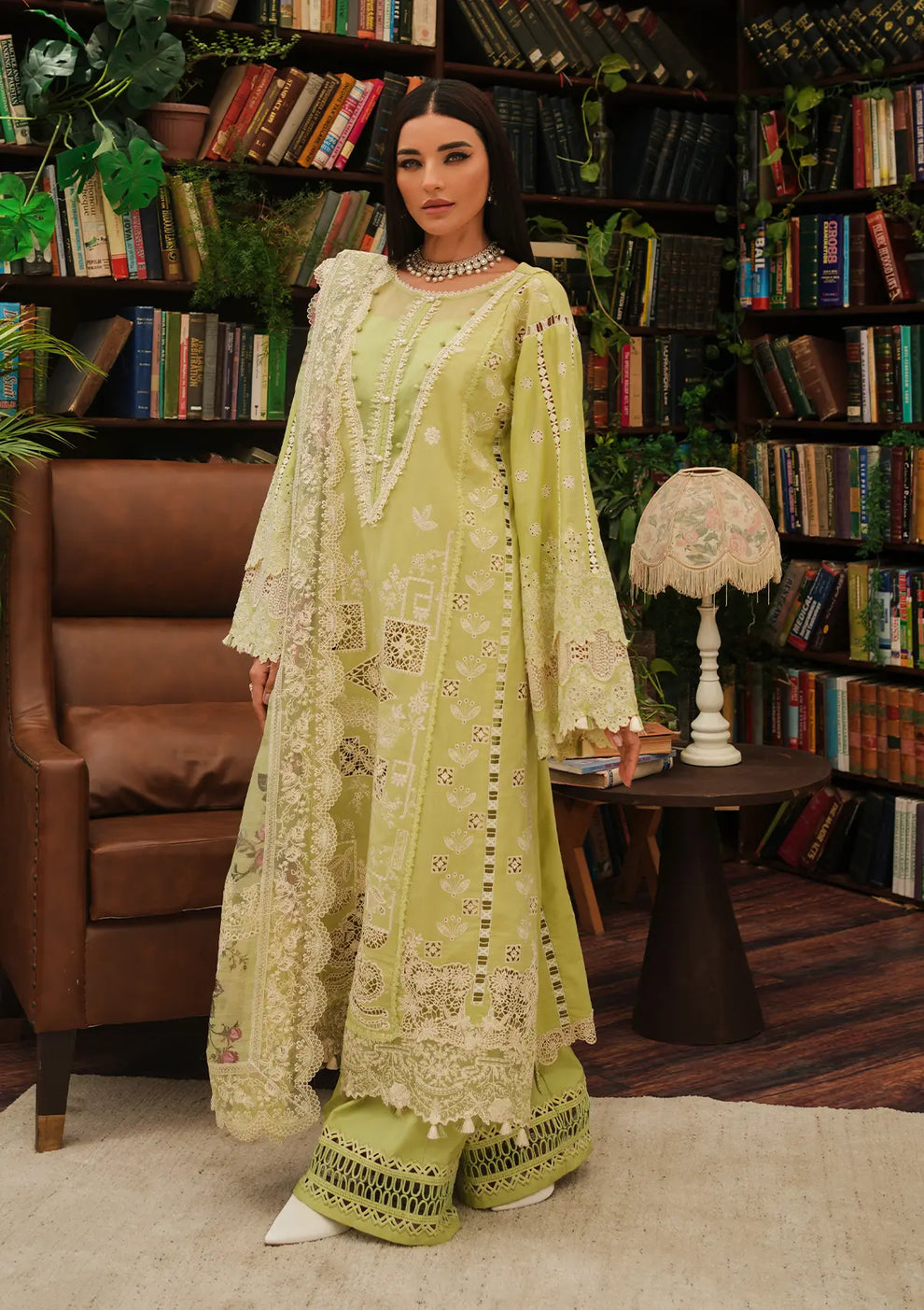 Kahf Premium | Luxury Lawn 24 | KLE-05A Ambrosia by Kahf Premium - Designer Dress - Type: Ladies Clothes - Available at Libayah - 100% Original
