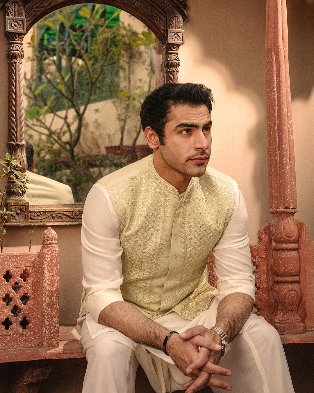 Pakisatni Menswear | Faiza Saqlain | Zaared by Faiza Saqlain - Designer Dress - Type: MensWear - Available at Libayah - 100% Original