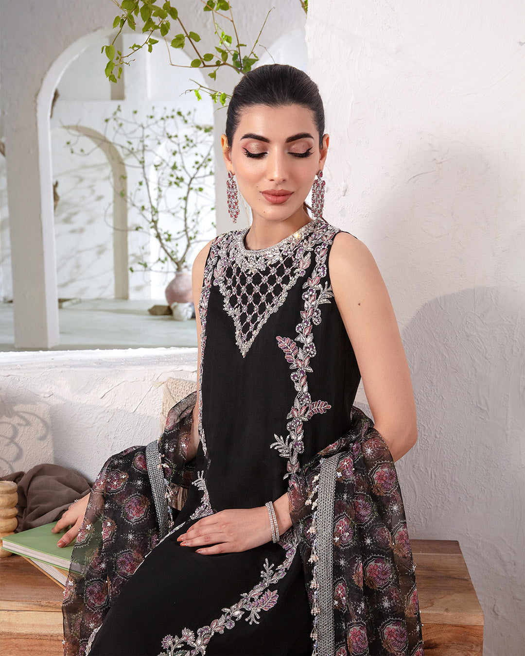 Faiza Saqlain | Lenora Luxury Pret | Cherine by Faiza Saqlain - Designer Dress - Type: Ladies Clothes - Available at Libayah - 100% Original