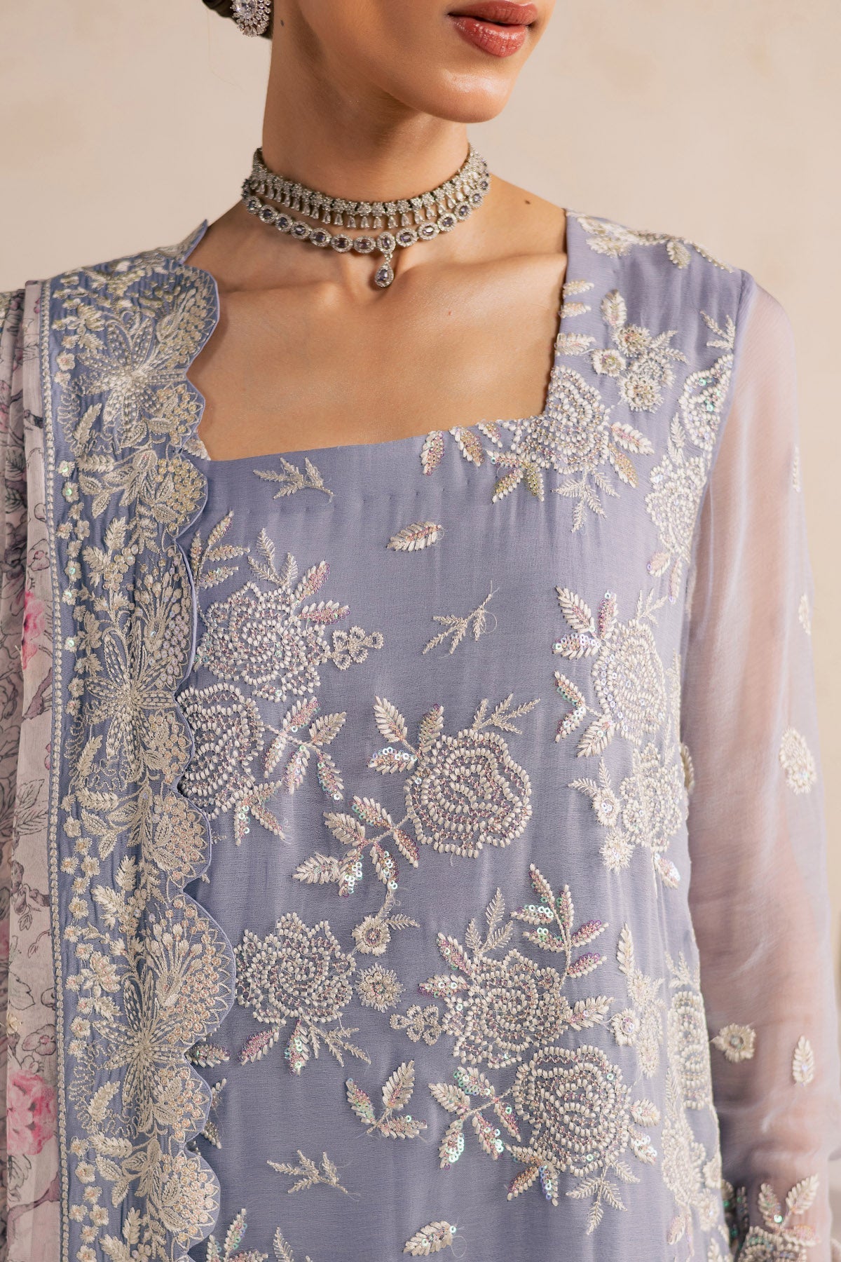 Nureh | Fancy Formal 26 | NP-813 by Nureh - Designer Dress  - Type : Ladies Clothes - Available at Libayah - 100% Original 