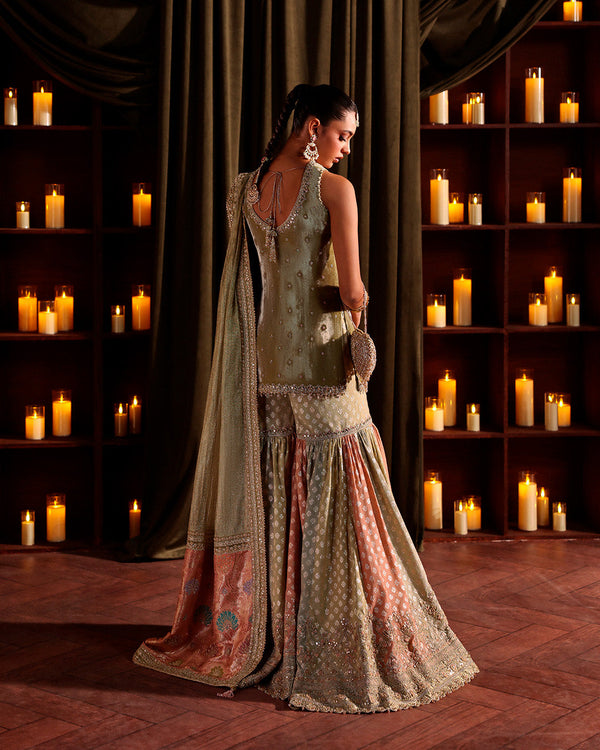 Faiza Saqlain | Zaeva Wedding Formals | Zerra by Faiza Saqlain - Designer Dress  - Type : Ladies Clothes - Available at Libayah - 100% Original 