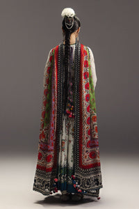 Zara Shahjahan | Anarkali 26 | Mehruba-D10 - Designer Dress - Type : Ladies Clothes - Available at Libayah - 100% Original