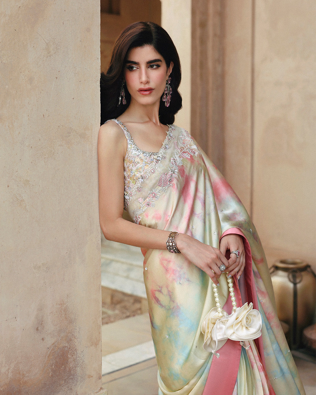 Faiza Saqlain | Averia Bridals | Kalara by Faiza Saqlain - Designer Dress  - Type : Ladies Clothes - Available at Libayah - 100% Original 
