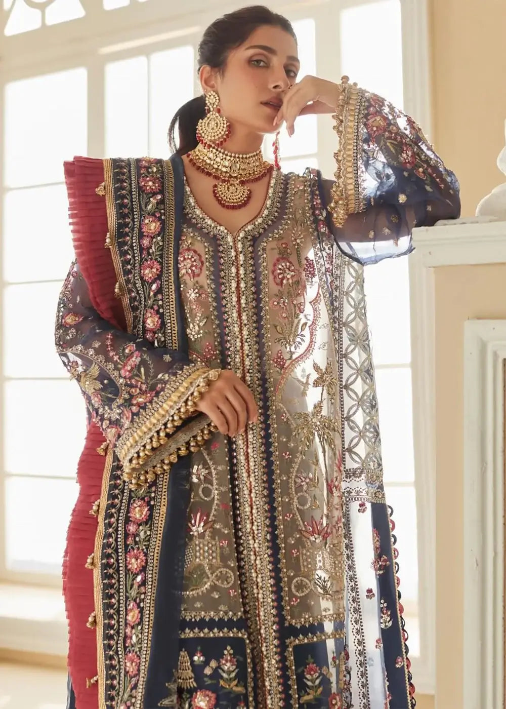 Elan | Wedding Festive 23 | LALEH (EC23-04) by Elan - Designer Dress - Type: Ladies Clothes - Available at Libayah - 100% Original