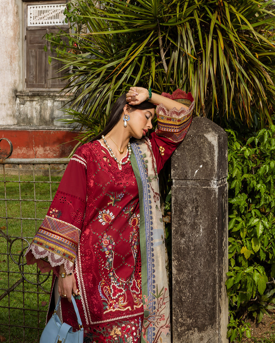 Esmel | Mon Tresor Luxe Lawn 26 | Merci Pour Tout by Esmel - Designer Dress - Type : Luxury Dress - Available at Libayah - 100% Original