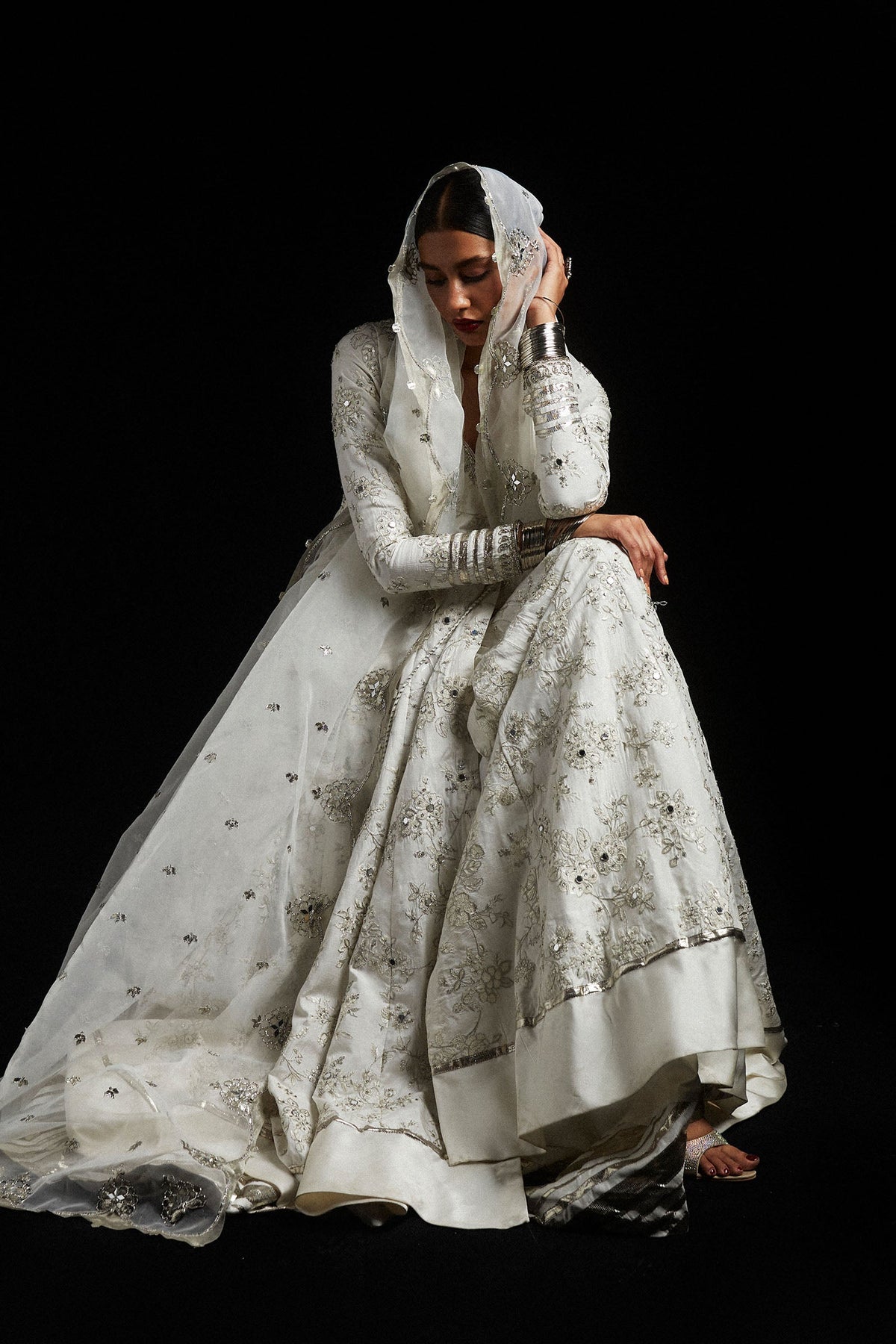 Zara Shahjahan | Chandni Raat Formals 2024 | SHAAM by Zara Shahjahan - Designer Dress - Type: Ladies Clothes - Available at Libayah - 100% Original