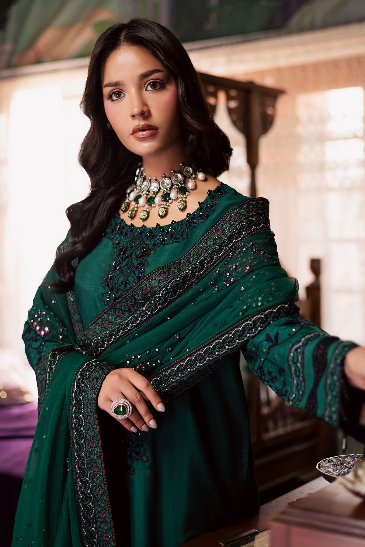 Nureh | Nur Mahal | NE-196 by Nureh - Designer Dress - Type : Ladies Clothes - Available at Libayah - 100% Original 