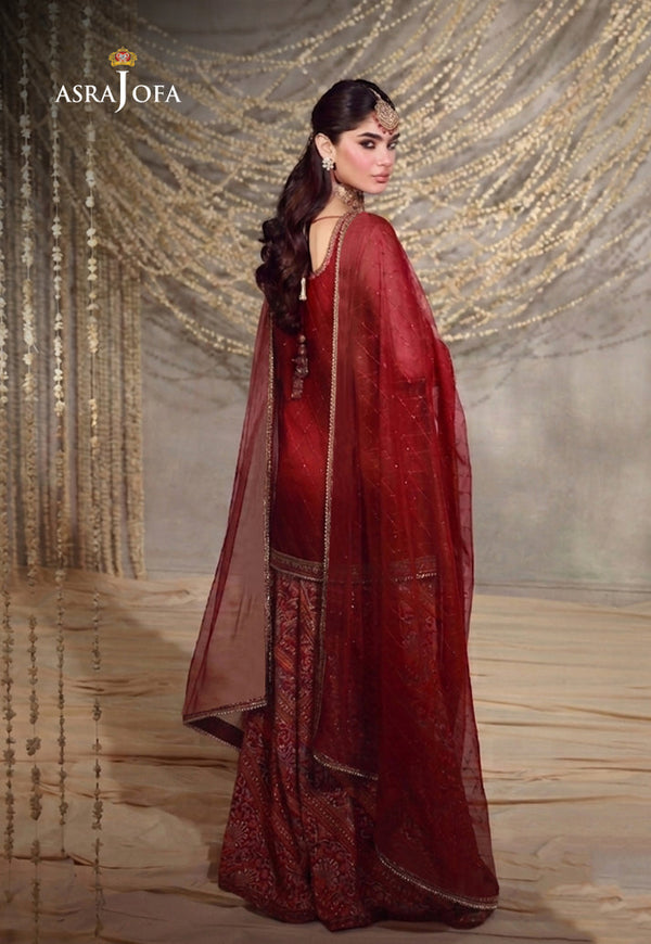 Asim Jofa | Luxury Festive 26 | AJULFE-08 by Asim Jofa - Designer Dress  - Type : Ladies Clothes - Available at Libayah - 100% Original 