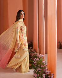 Faiza Saqlain | Roim Silk Edit | Resal by Faiza Saqlain - Designer Dress  - Type : Luxury Dress - Available at Libayah - 100% Original 