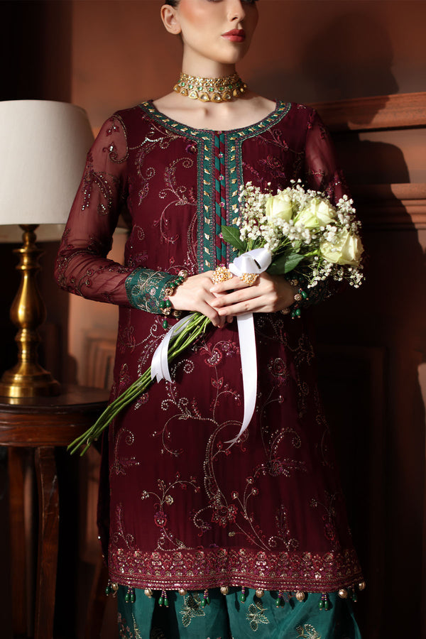 Nureh | Alfaaz Formals | NL-90 by Nureh - Designer Dress - Type : Ladies Clothes - Available at Libayah - 100% Original 
