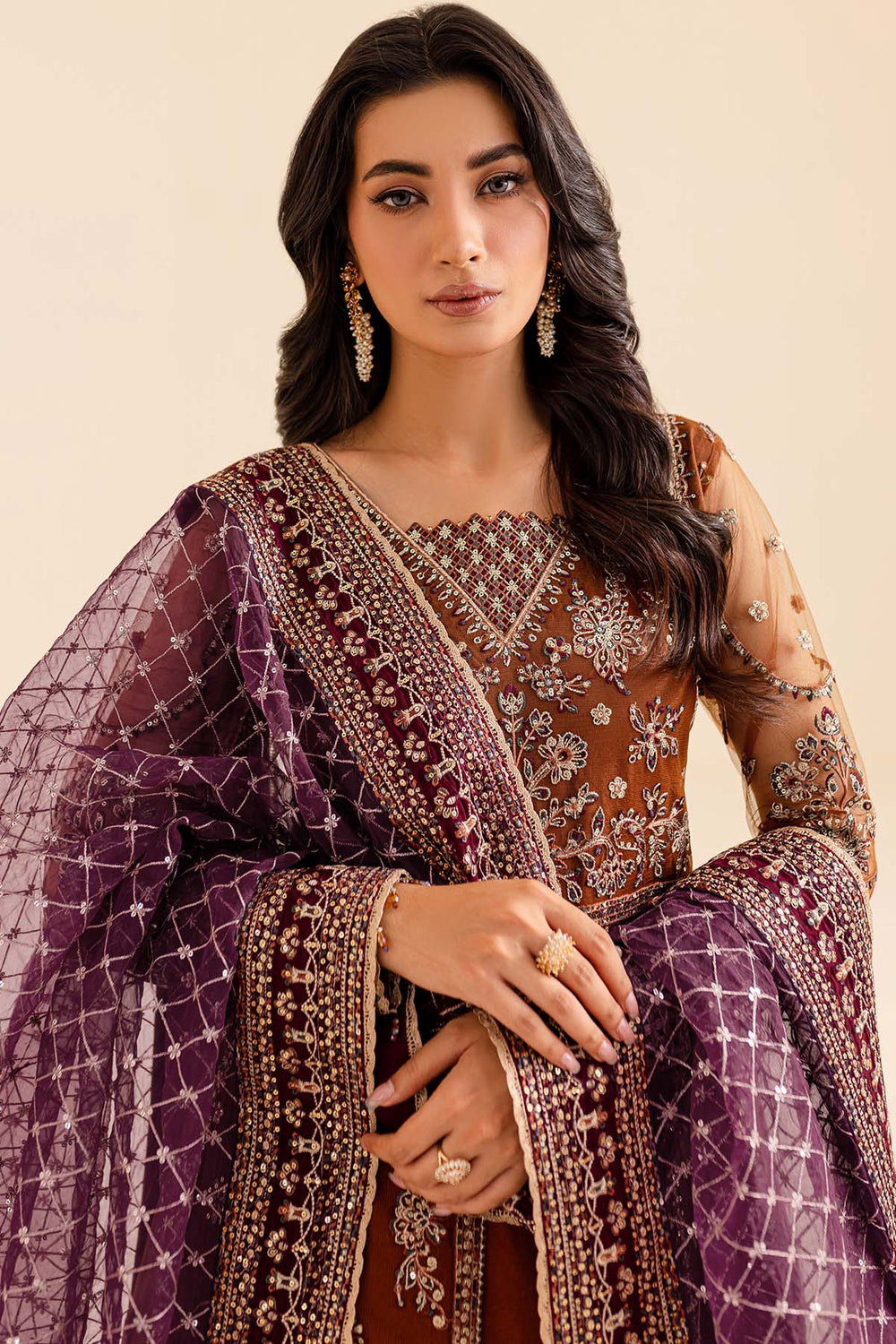 Farasha | Lumiere Formals | Crimson Allure by Farasha - Designer Dress - Type: Ladies Clothes - Available at Libayah - 100% Original