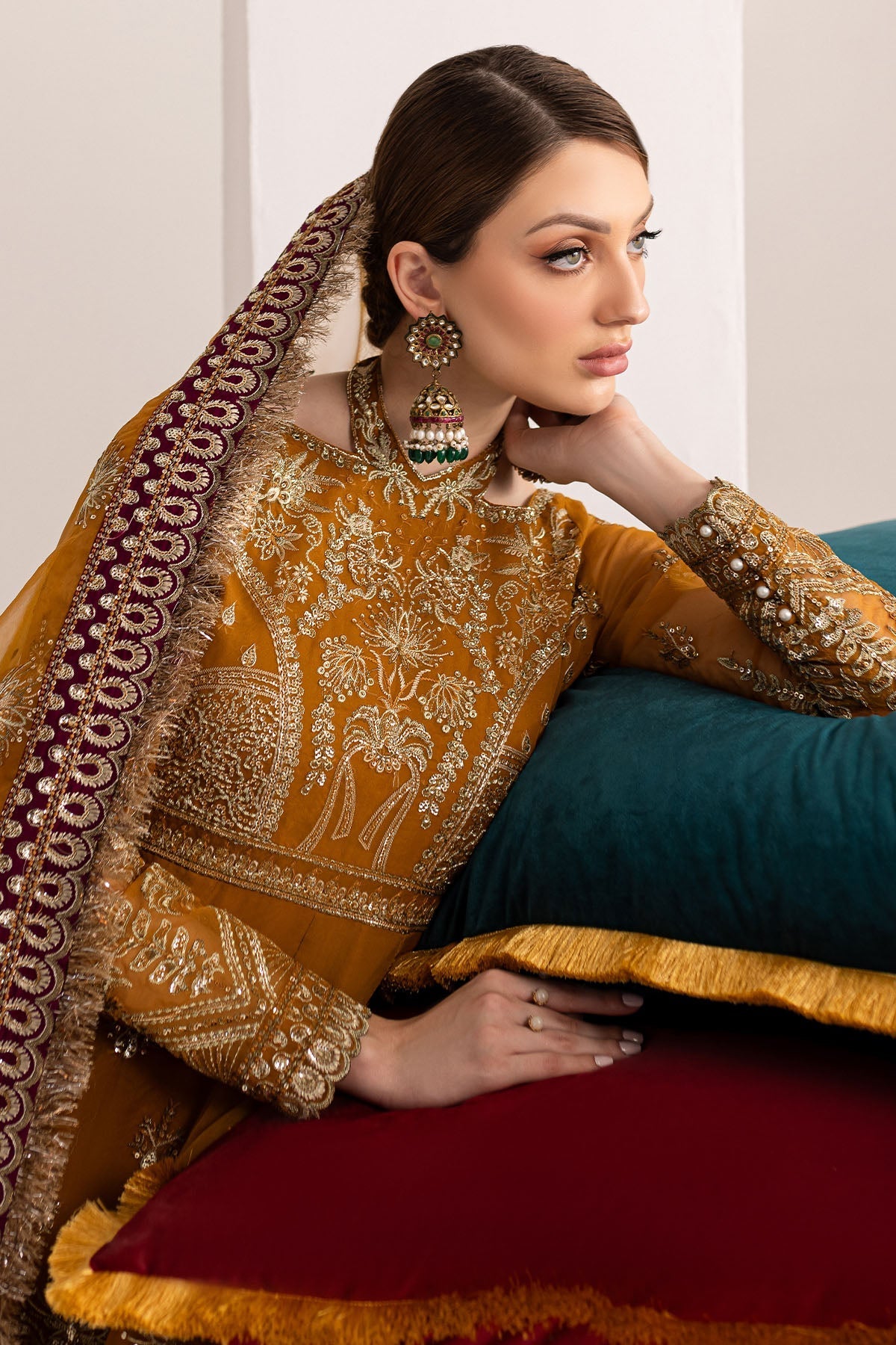 Nureh | Fancy Formals | NP-514 by Nureh - Designer Dress - Type: Formal - Available at Libayah - 100% Original