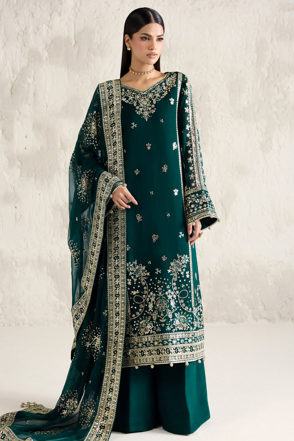 Farasha | Formals 26 | Gold Radiance - Designer Dress - Type : Ladies Clothes - Available at Libayah - 100% Original