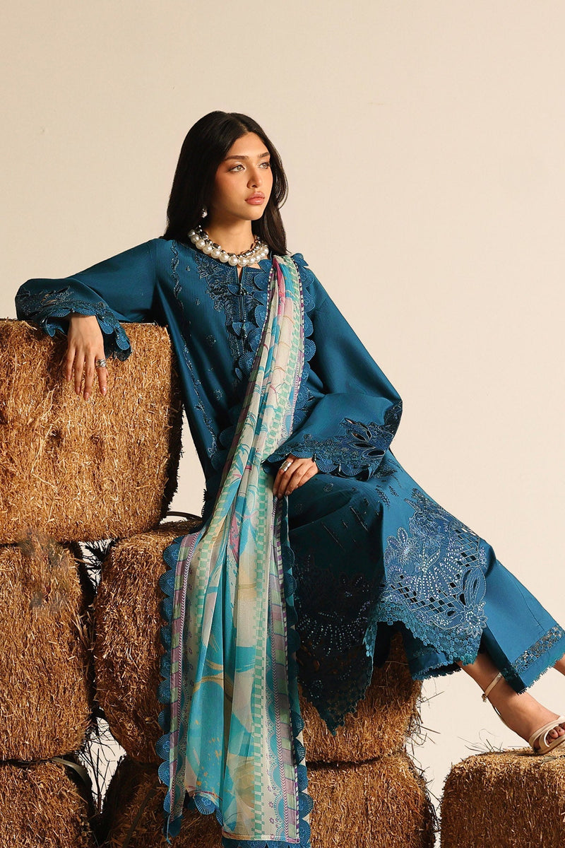 Nureh | Raha Lawn | NE-247 by Nureh - Designer Dress  - Type : Ladies Clothes - Available at Libayah - 100% Original 