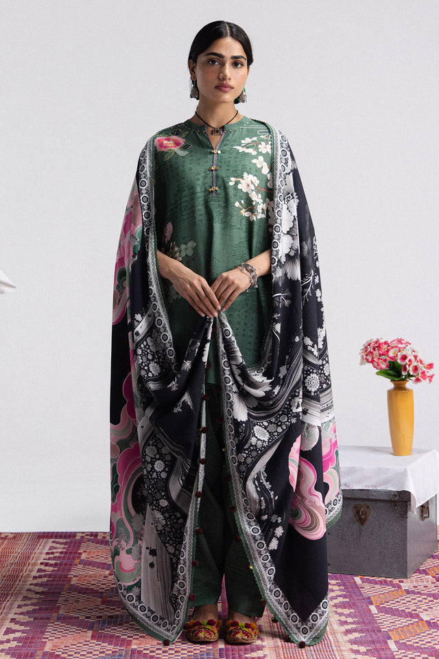 Zara ShahJahan | Coco Prints Winter 26 | Hana-2B by Zara ShahJahan - Designer Dress  - Type : Ladies Clothes - Available at Libayah - 100% Original 