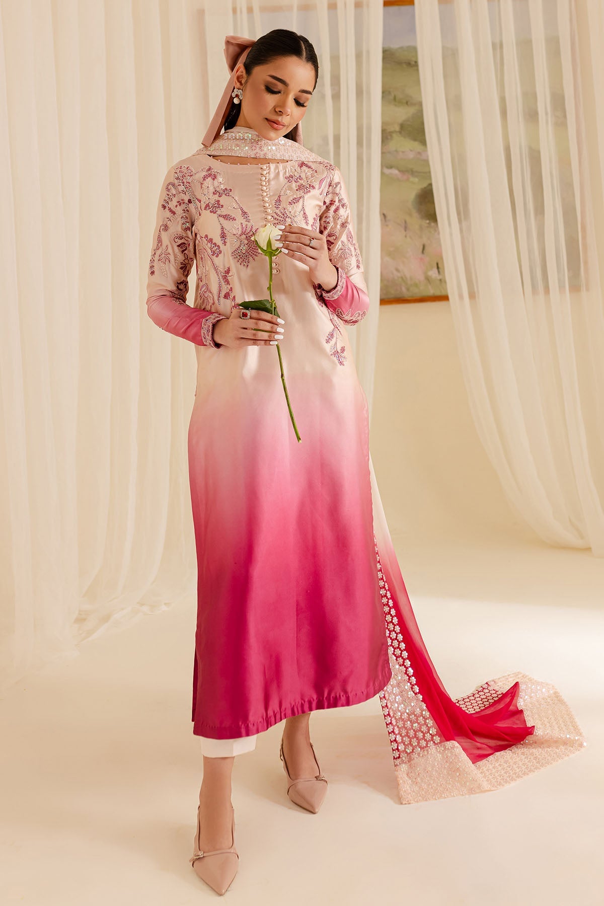 Nureh | Shades of Summer | NP-600 by Nureh - Designer Dress  - Type : Ladies Clothes - Available at Libayah - 100% Original 