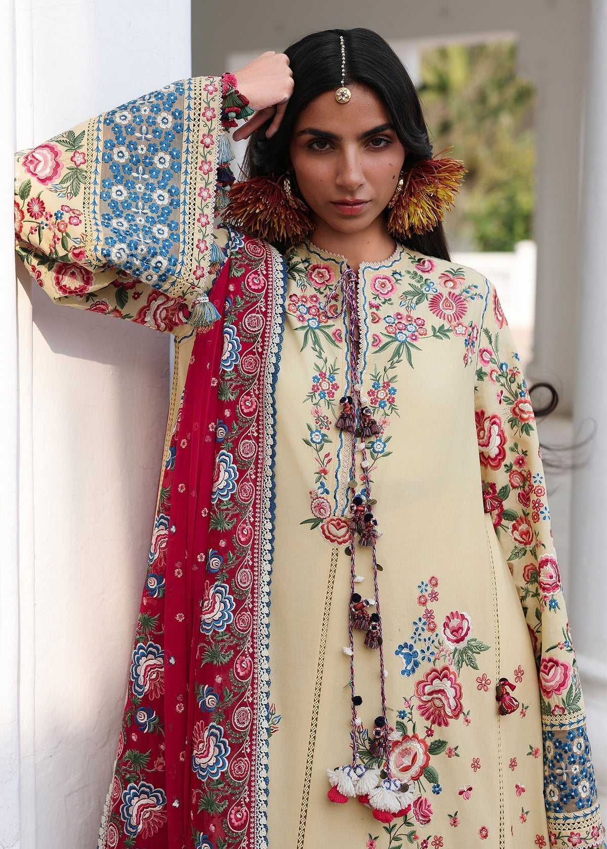 Hussain Rehar | Kalabagh Luxury Lawn 26 | Zubdah by Hussain Rehar - Designer Dress  - Type : Ladies Clothes - Available at Libayah - 100% Original 