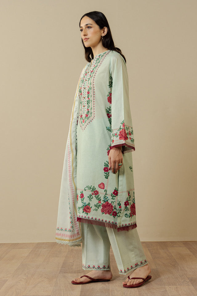 Zara Shahjahan | Coco Prints 26 | Ismeria-8B by Zara Shahjahan - Designer Dress  - Type : Ladies Clothes - Available at Libayah - 100% Original 