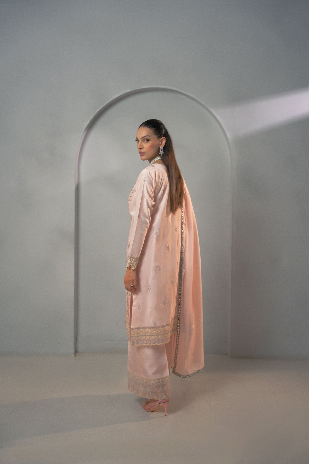 Fozia Khalid | Dilkash Festive Wear 25 | Mira by Fozia Khalid - Designer Dress - Type : Ladies Clothes - Available at Libayah - 100% Original 