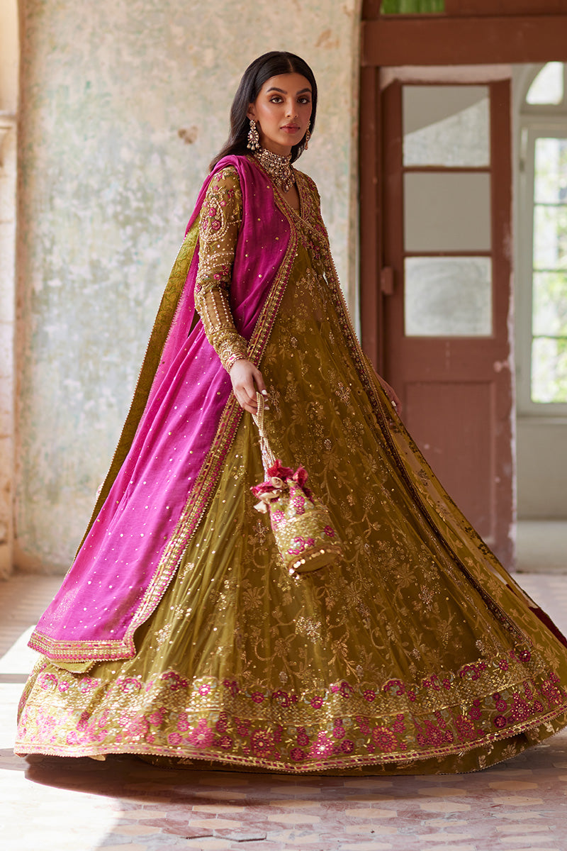 Mina Hassan | Formal Dholki Collection | Aaliyah by Mina Hassan - Designer Dress - Type: Ladies Clothes - Available at Libayah - 100% Original