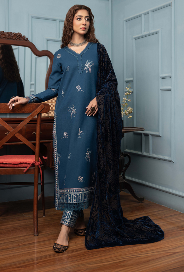 Humdum | Zouq 25 | D04 by Humdum - Designer Dress  - Type : Ladies Clothes - Available at Libayah - 100% Original 