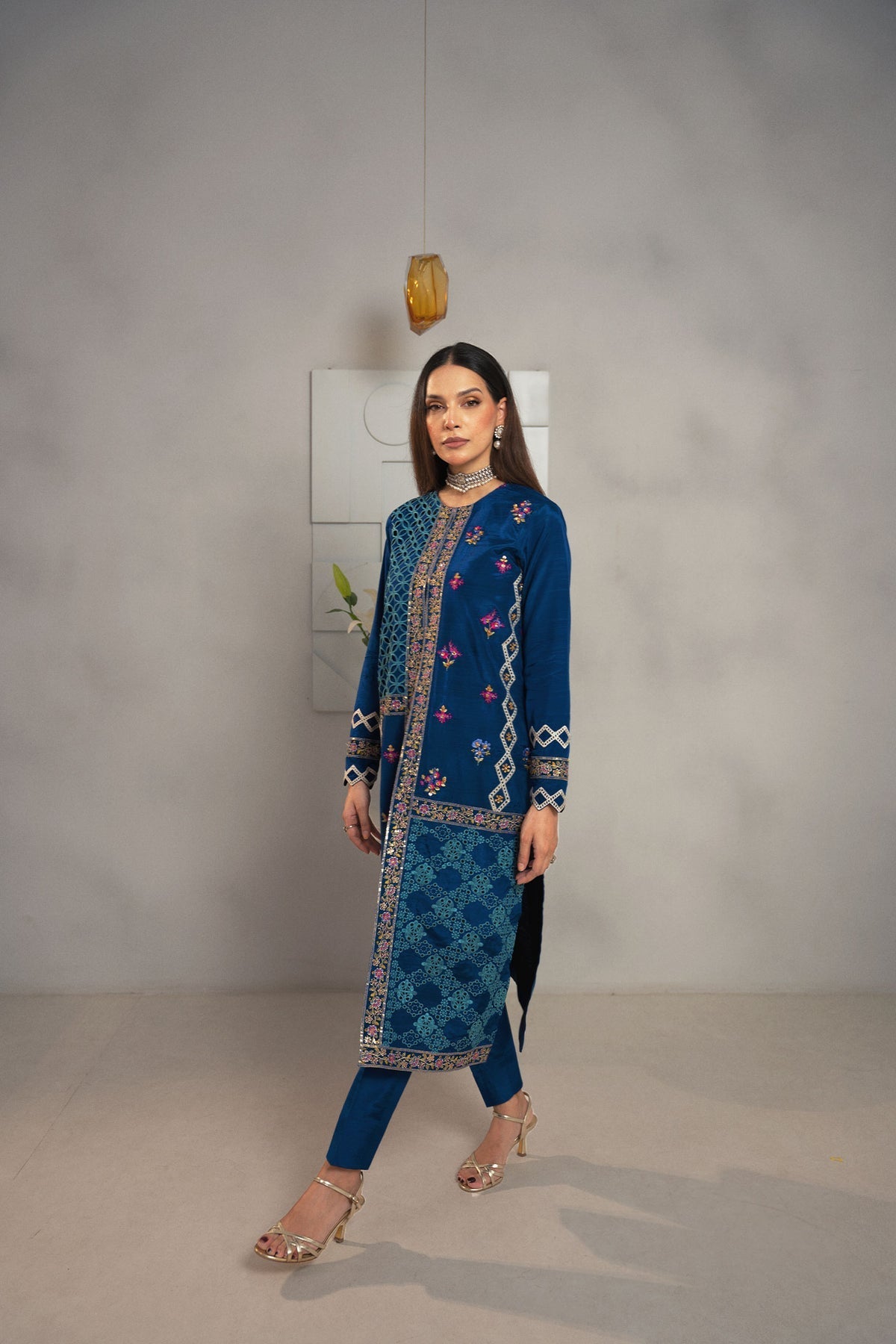Fozia Khalid | Dilkash Festive Wear 25 | Laraib by Fozia Khalid - Designer Dress - Type : Ladies Clothes - Available at Libayah - 100% Original 