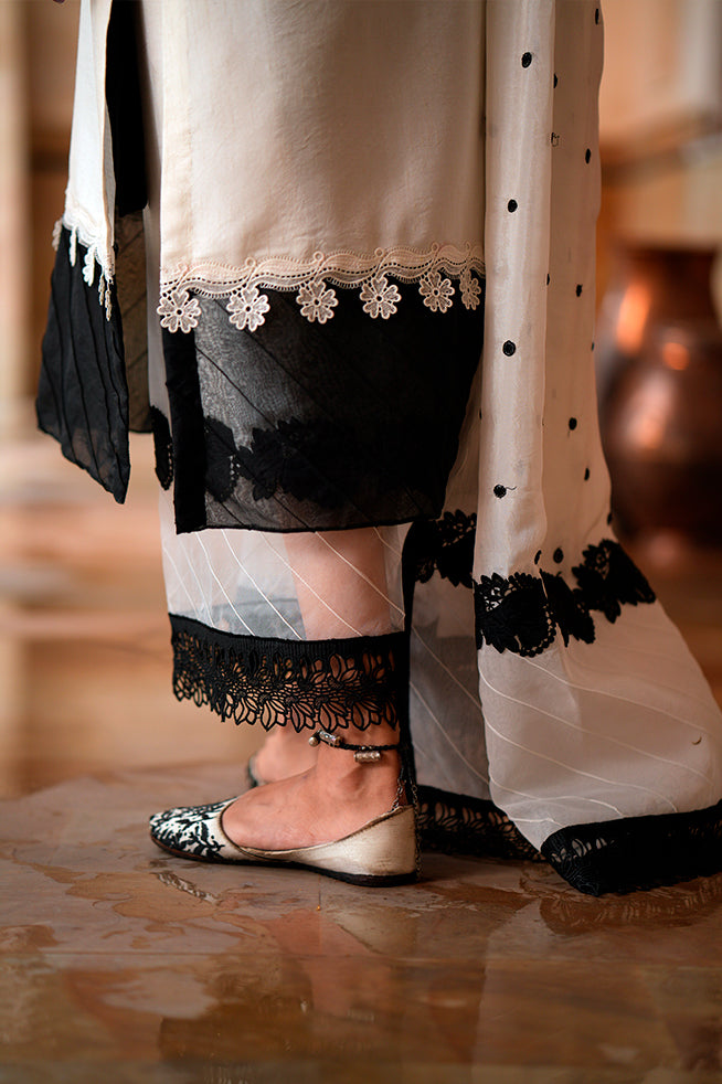 Fozia Khalid | Kahani Silk Luxury Dresses | Chandni by Fozia Khalid - Designer Dress - Type: Ladies Clothes - Available at Libayah - 100% Original