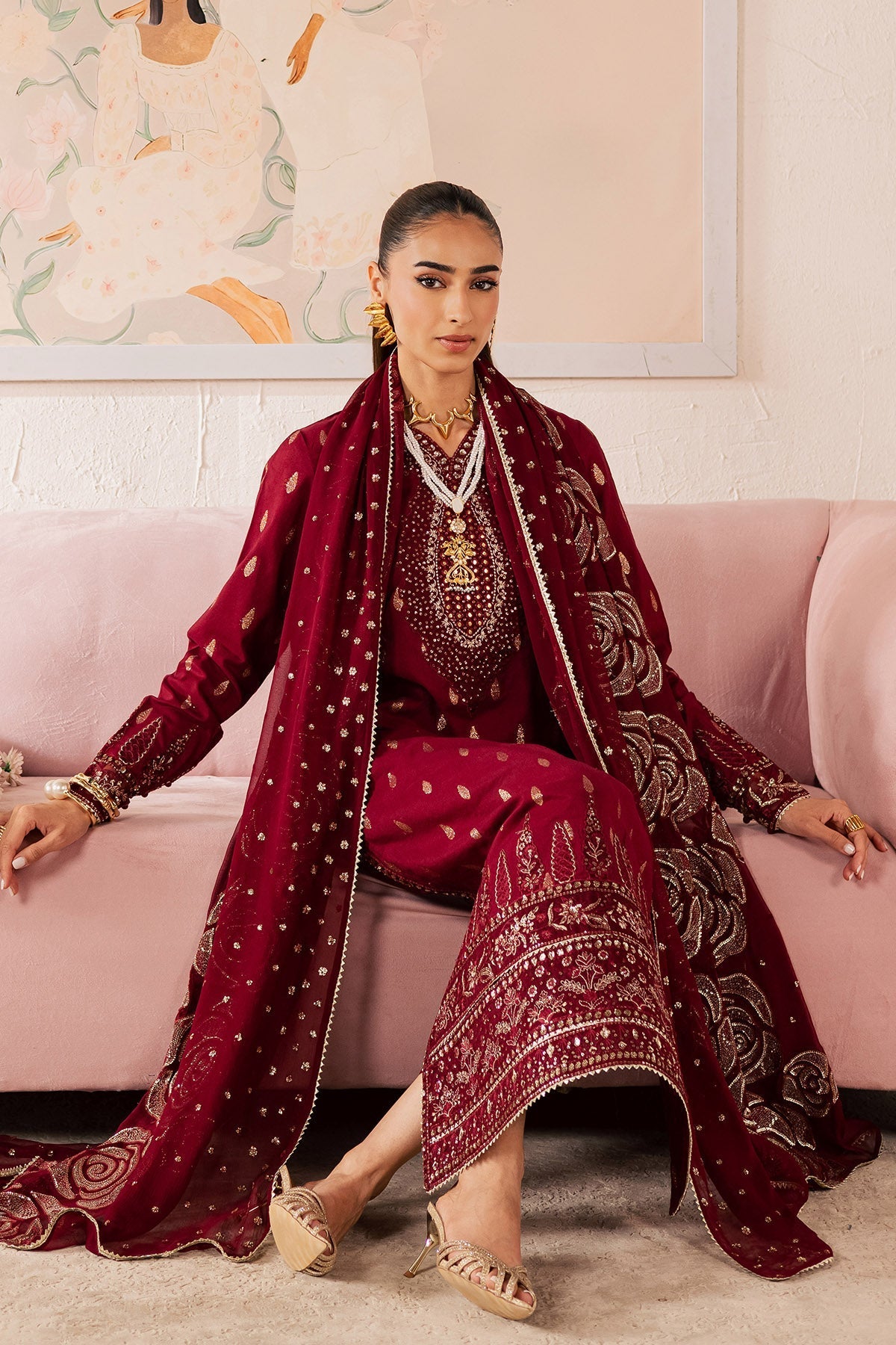 Nureh | Shades of Summer | NP-754 by Nureh - Designer Dress  - Type : Ladies Clothes - Available at Libayah - 100% Original 
