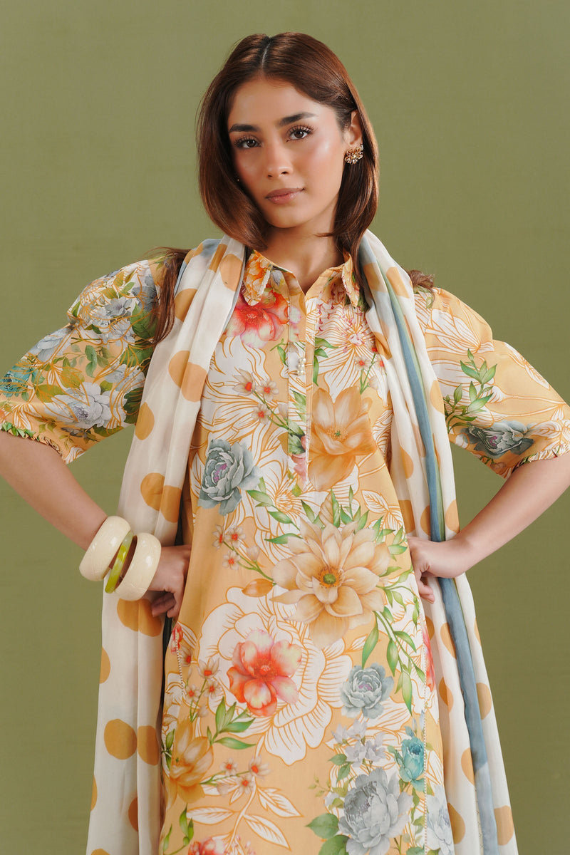 Zara Shahjahan | Coco Prints 26 | Elix-9B - Designer Dress - Type : Ladies Clothes - Available at Libayah - 100% Original