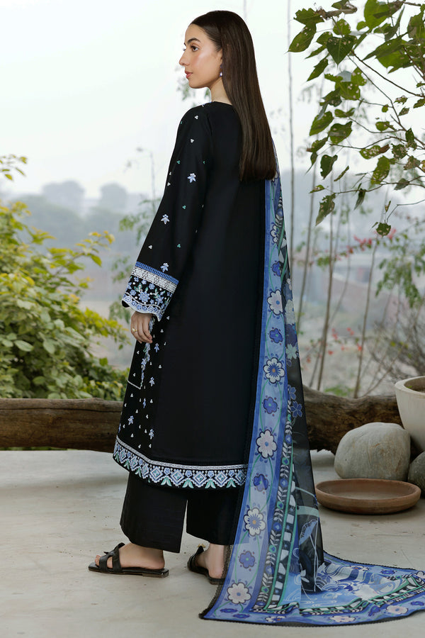 Farasha | Summer Weaves Embroidered Lawn | Ashen Light by Farasha - Designer Dress - Type: Ladies Clothes - Available at Libayah - 100% Original