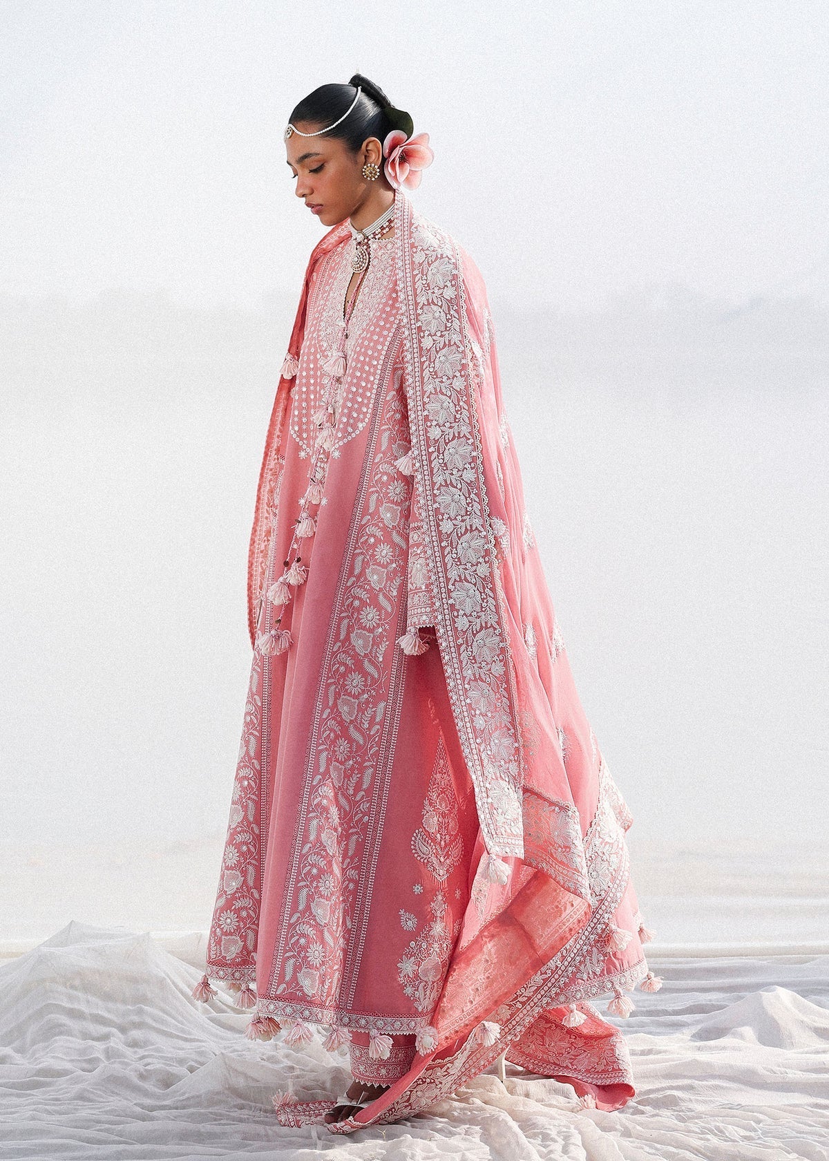 Hussain Rehar | Kalabagh Luxury Lawn 26 | Sorti by Hussain Rehar - Designer Dress  - Type : Ladies Clothes - Available at Libayah - 100% Original 