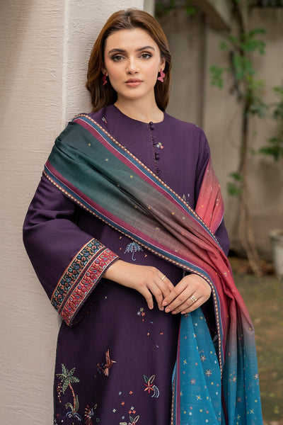 Jazmin | Winter Edition 24 | KHADDAR UW-0050 by Jazmin - Designer Dress - Type: Luxury - Available at Libayah - 100% Original
