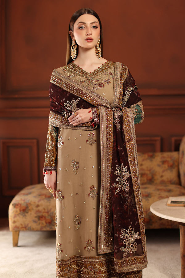Nureh | Alfaaz Formals | NL-91 by Nureh - Designer Dress - Type : Ladies Clothes - Available at Libayah - 100% Original 