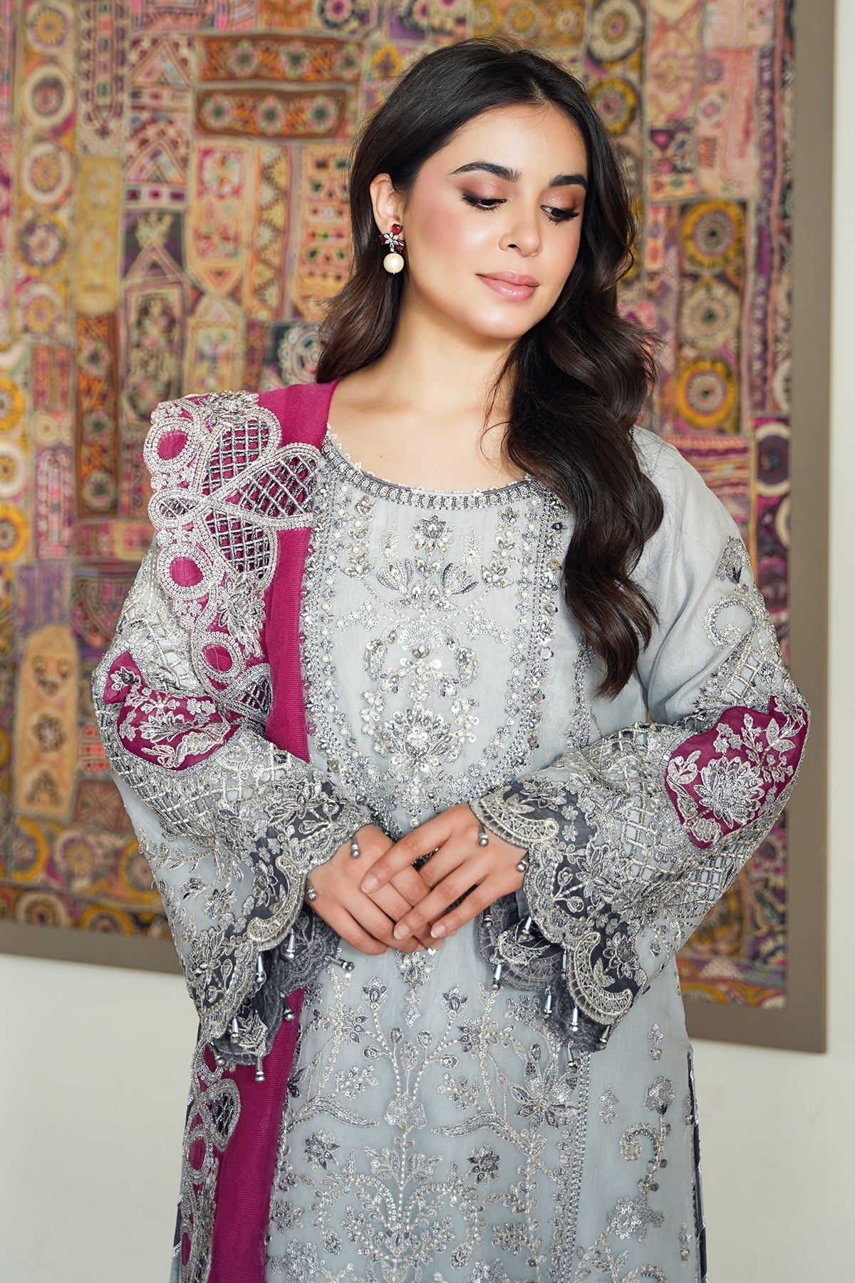 Imrozia Premium | Meeras Luxury Eid 25 | I-228 ZAREEN by Imrozia Premium - Designer Dress - Type: Ladies Clothes - Available at Libayah - 100% Original