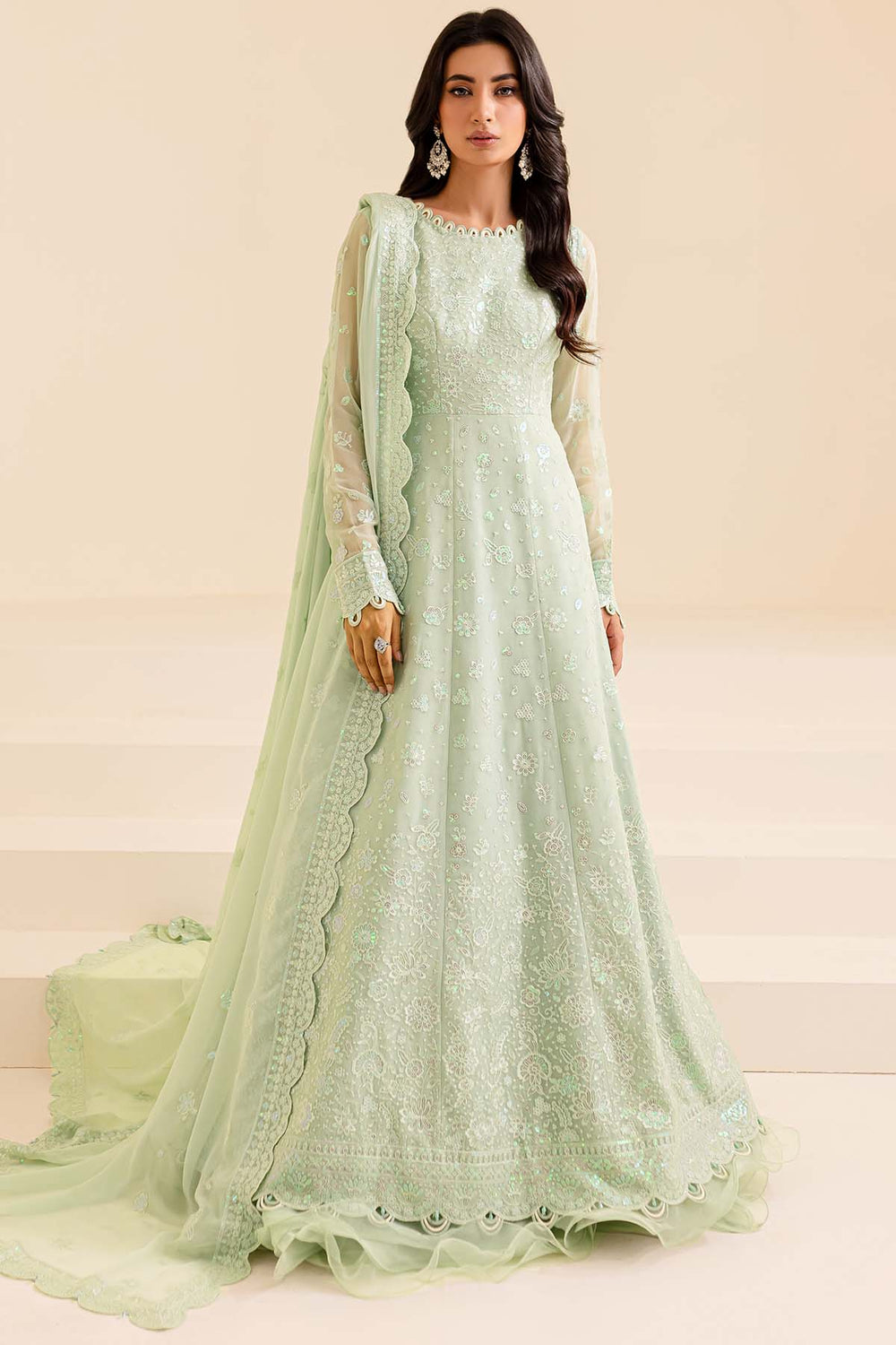 Farasha | Lumiere Formals | Aqua Dream by Farasha - Designer Dress - Type: Ladies Clothes - Available at Libayah - 100% Original
