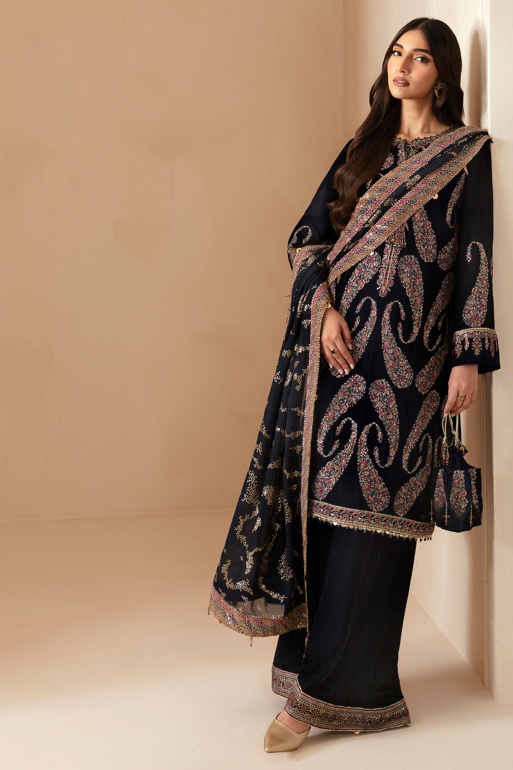 Jazmin | Velvet Edit 24 |  Velvet Formal VF-2024 by Jazmin - Designer Dress - Type: Formal - Available at Libayah - 100% Original