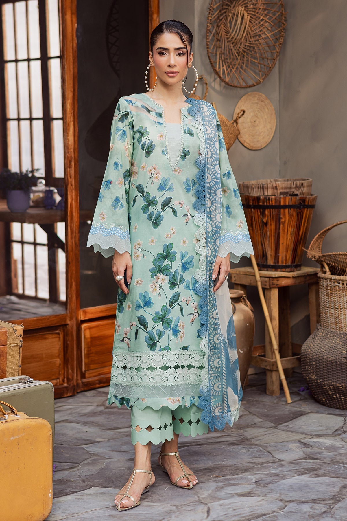 Nureh | Signature Prints 26 | SP-161 by Nureh - Designer Dress  - Type : Ladies Clothes - Available at Libayah - 100% Original 