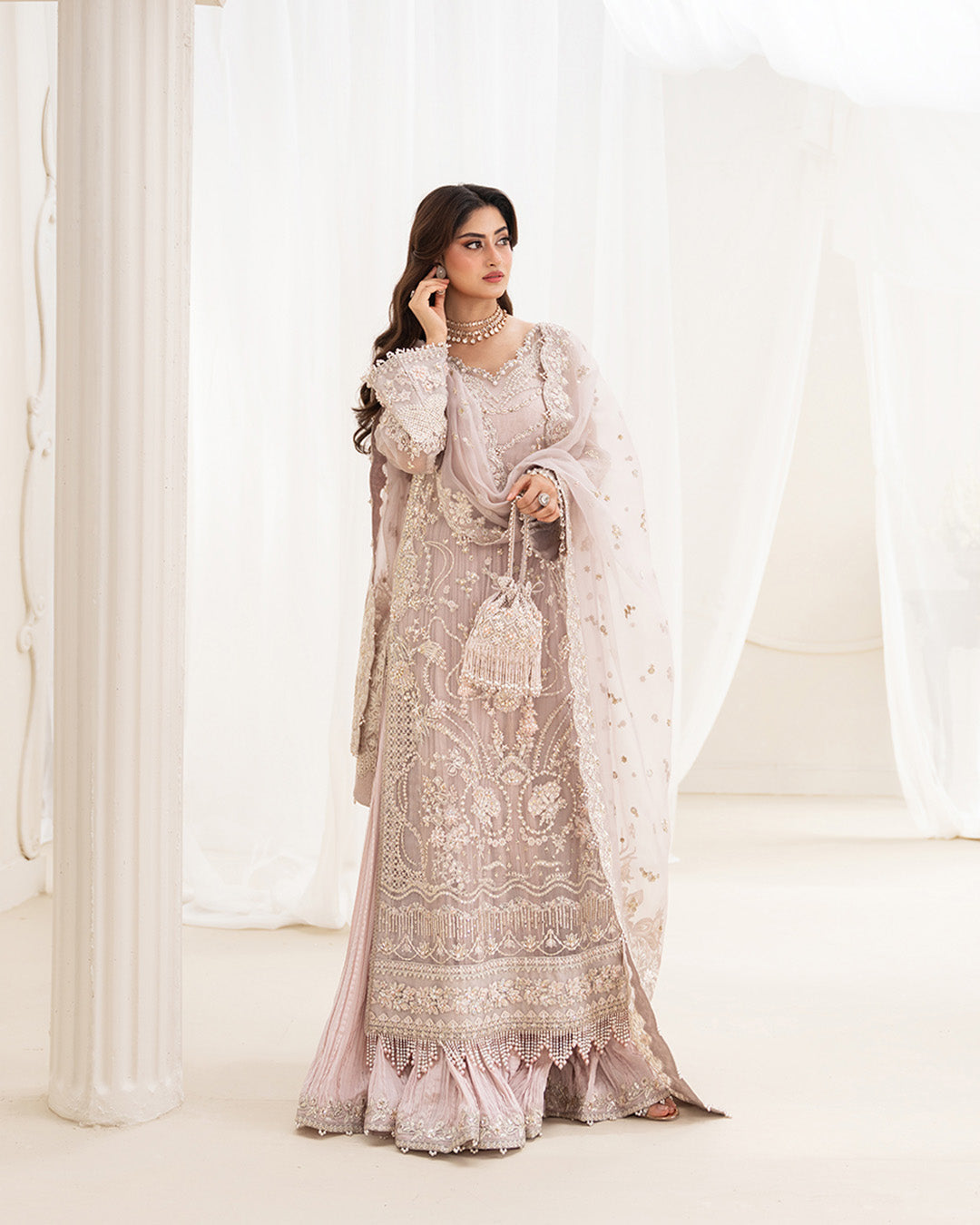 Faiza Saqlain | Rua Wedding Formals | Ela by Faiza Saqlain - Designer Dress  - Type : Ladies Clothes - Available at Libayah - 100% Original 