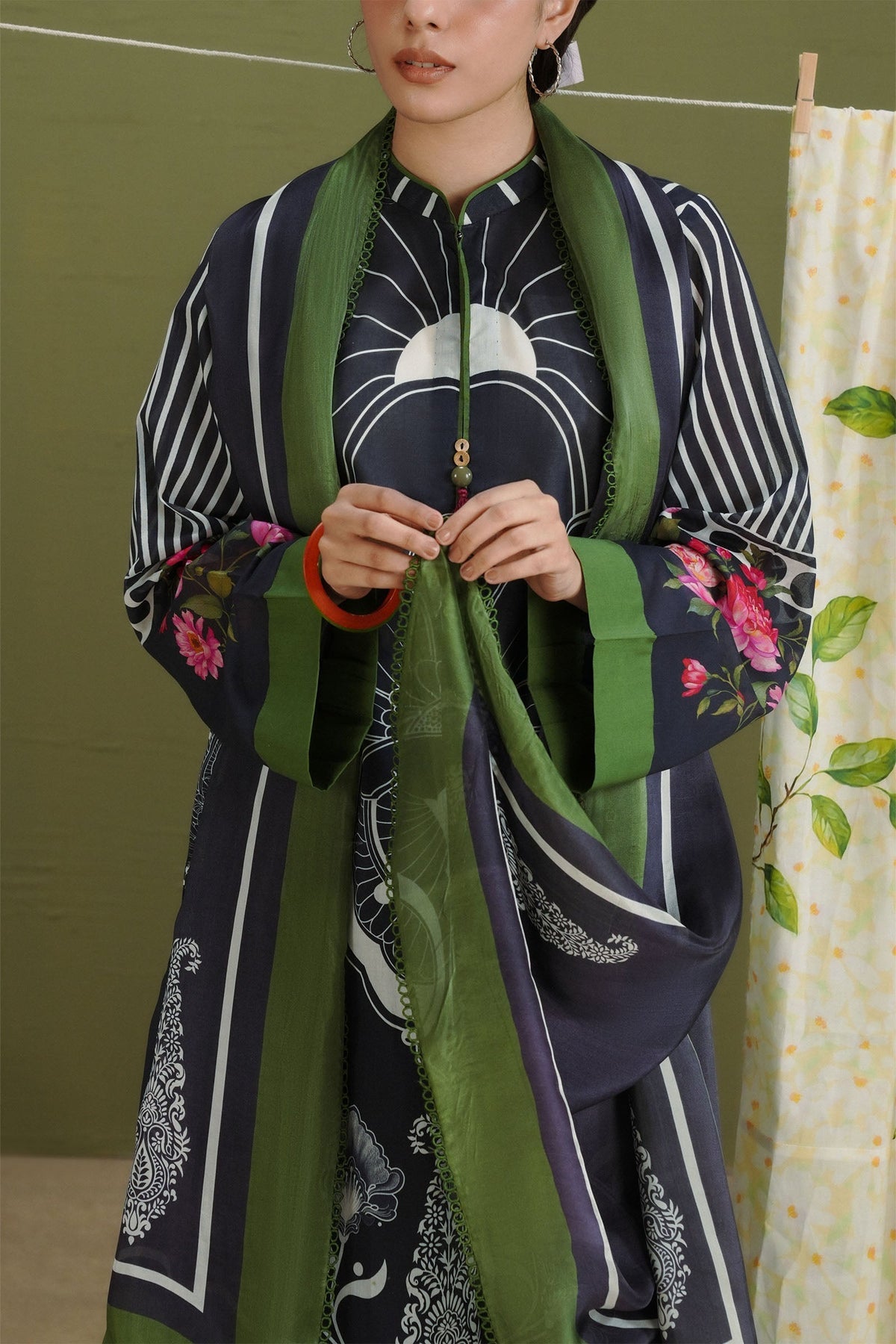 Zara Shahjahan | Coco Prints 26 | Raya-10B - Designer Dress - Type : Ladies Clothes - Available at Libayah - 100% Original