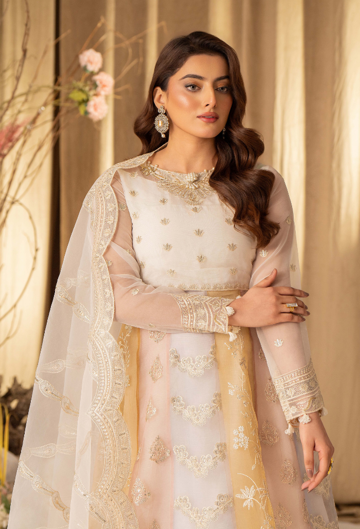 Humdum | Chiffon Collection | HOC - D16 by Humdum - Designer Dress - Type: Ladies Clothes - Available at Libayah - 100% Original