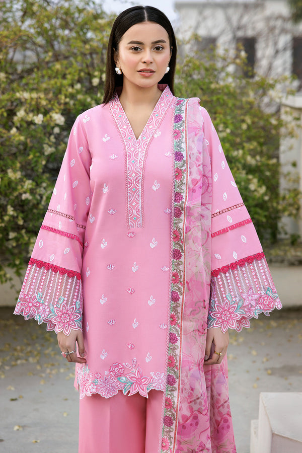 Farasha | Summer Weaves Embroidered Lawn | Soft Mist by Farasha - Designer Dress - Type: Ladies Clothes - Available at Libayah - 100% Original