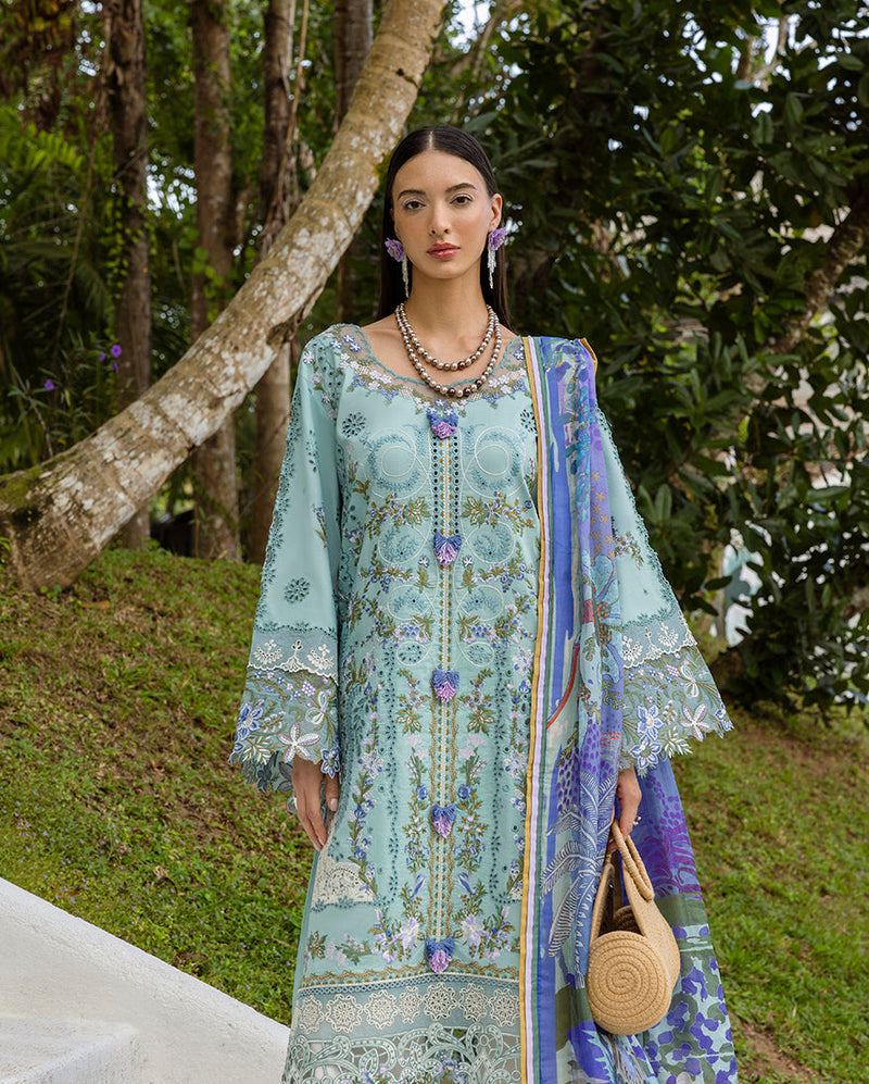 Esmel | Mon Tresor Luxe Lawn 26 | Memento Vivere by Esmel - Designer Dress - Type : Luxury Dress - Available at Libayah - 100% Original
