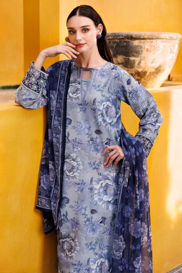 Farasha | Printed Essentials | Serene Haze by Farasha - Designer Dress - Type: Ladies Clothes - Available at Libayah - 100% Original