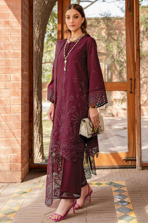 Farasha | Summer Weaves Embroidered Lawn | Zella by Farasha - Designer Dress - Type: Ladies Clothes - Available at Libayah - 100% Original