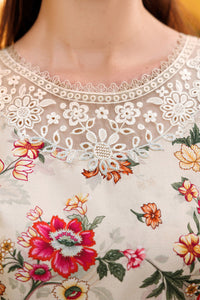 Farasha | Printed Essentials | Ivory Dusk by Farasha - Designer Dress - Type: Ladies Clothes - Available at Libayah - 100% Original